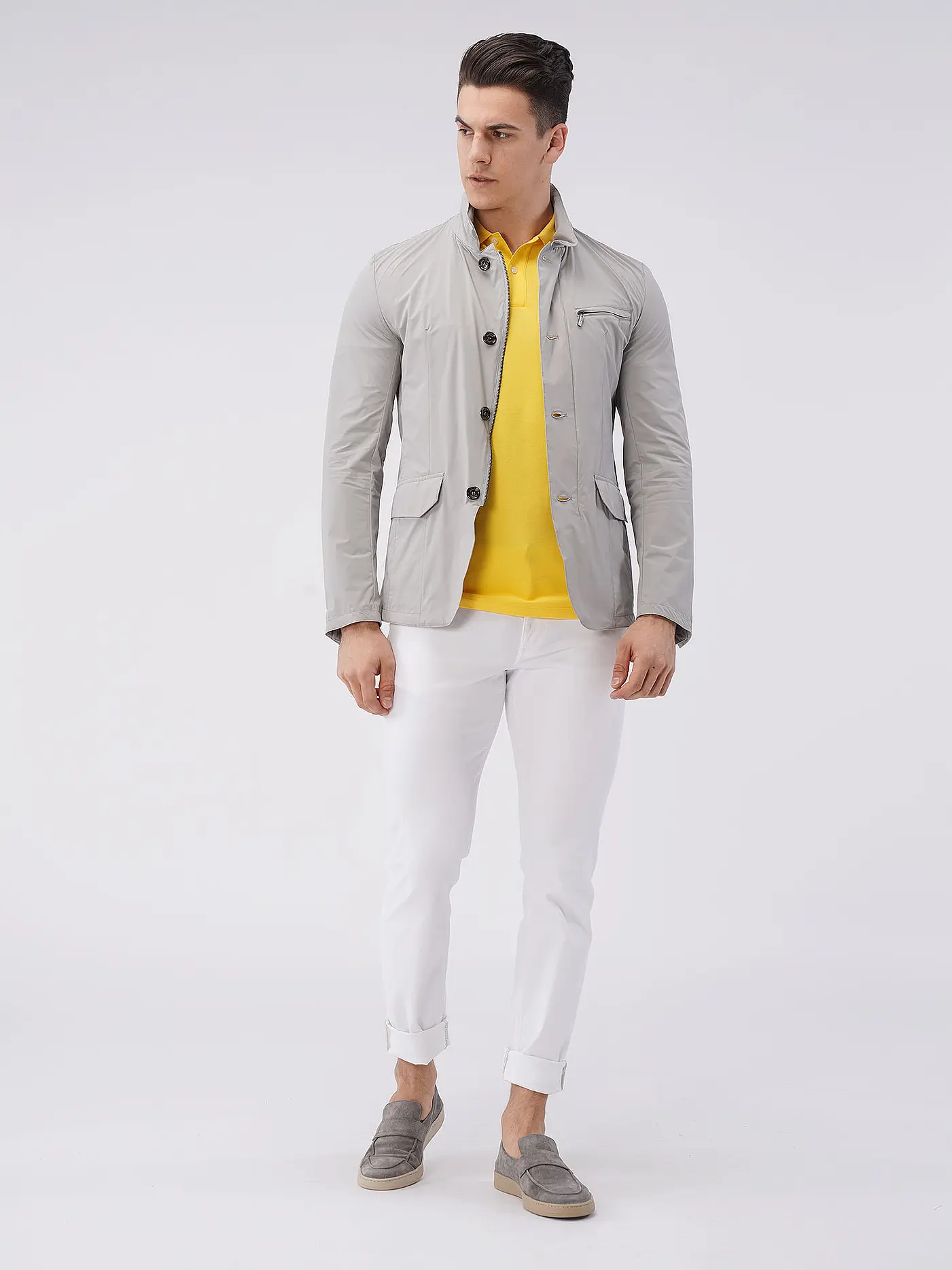 BOSS | Poloshirt Regular Fit PALLAS | gelb